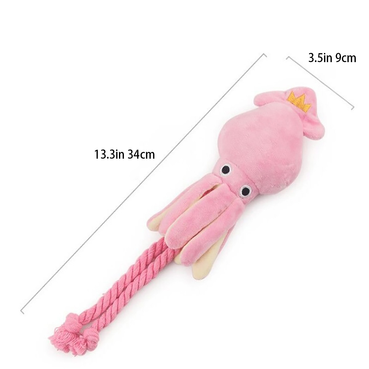 Pet Toys Octopus Plush Rope Toy Is Bite-Resistant Fun And Interactive Suitable For Indoor And Outdoor Use High Quality And Harmless 271