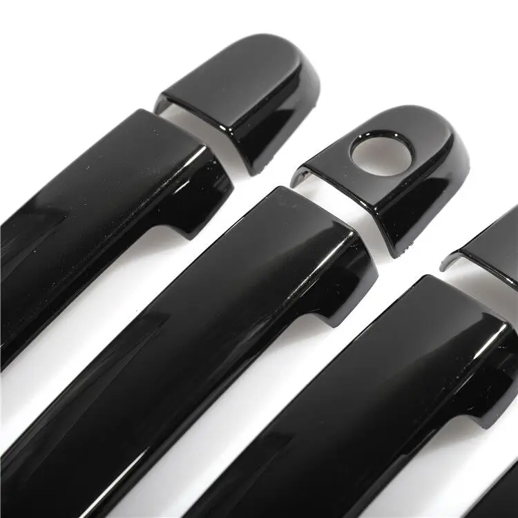 Gloss Black Chrome Car Door Handle Cover Trim For Peugeot 108 new 2014 2015 2025 2016 2017 2018 2019 Styling Accessories
