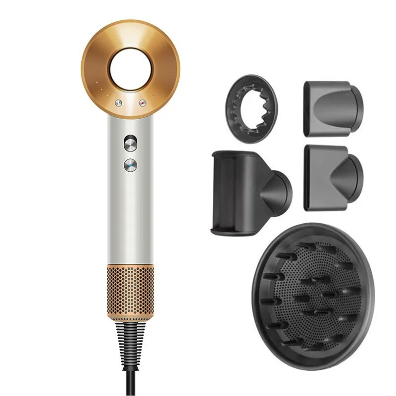 High version 5-in-1 dryer, professional silent home salon powerful cold and warm hair dryer