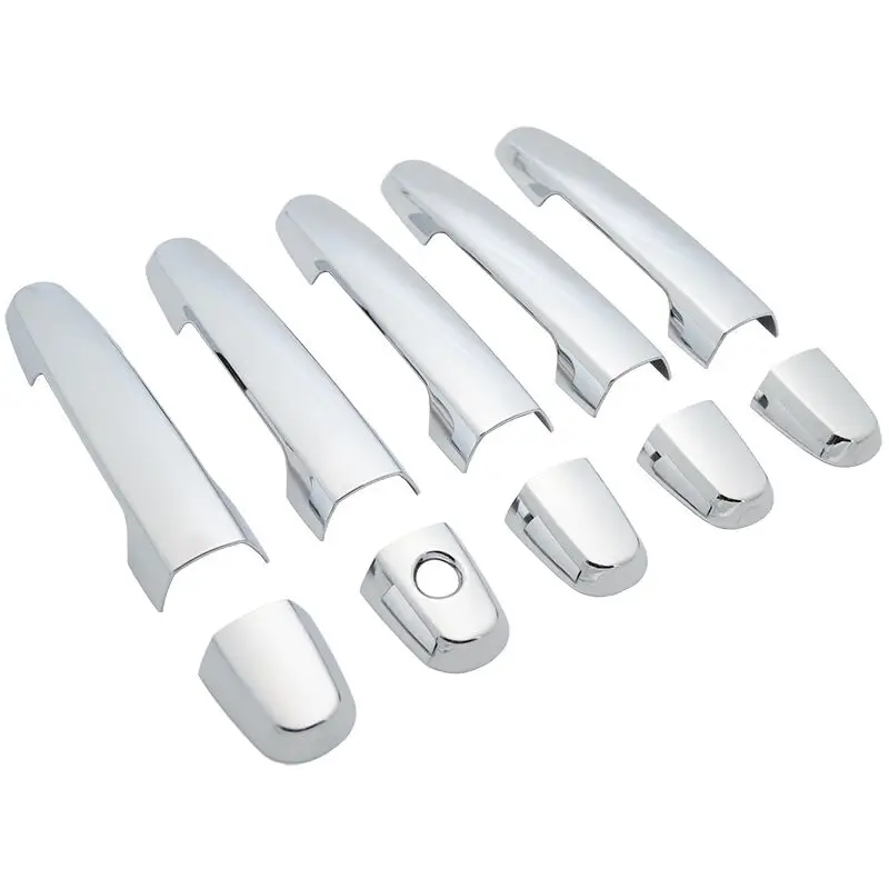 For Toyota RAV4 RAV 4 2025 2006 2007 2008 2009 2010 2011 new 2012 2013 Gloss Black Chrome Car Door Handle Covers Styling Accessories