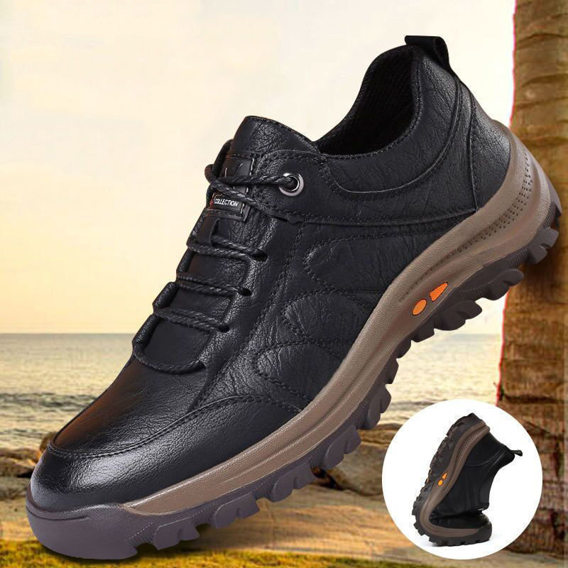 Leather Men's Sneakers | Breathable Casual Shoes for Daily Wear 4