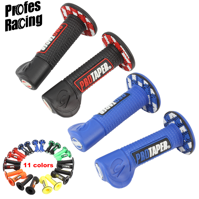 Motorcycle NEW Pro taper 7/8" 22mm Handle Grips Handlebar Rubber Gel Hand Grip Brake Hands Grips Protaper Dirt Pit Bike