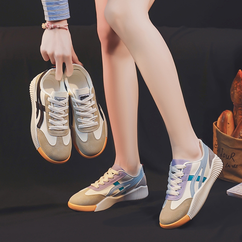 Little White 2024 Spring New Versatile Breathable Womens Running and Casual Shoes
