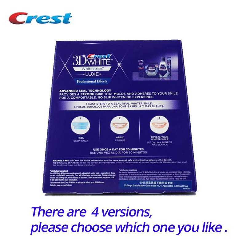 3D Teeth Whitening White Strips Professional Effect Original Oral Hygiene Dental Teeth Brush Tooth Whiteing Strips toothbrush 240621