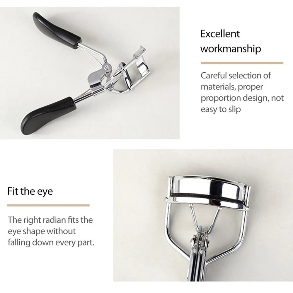 1PC Eyelash Curler Professional Eyes Makeup Beauty Tools Lash Nature Curl Style Cute Eyelash Width Handle Curl Lashed Curlers i240621