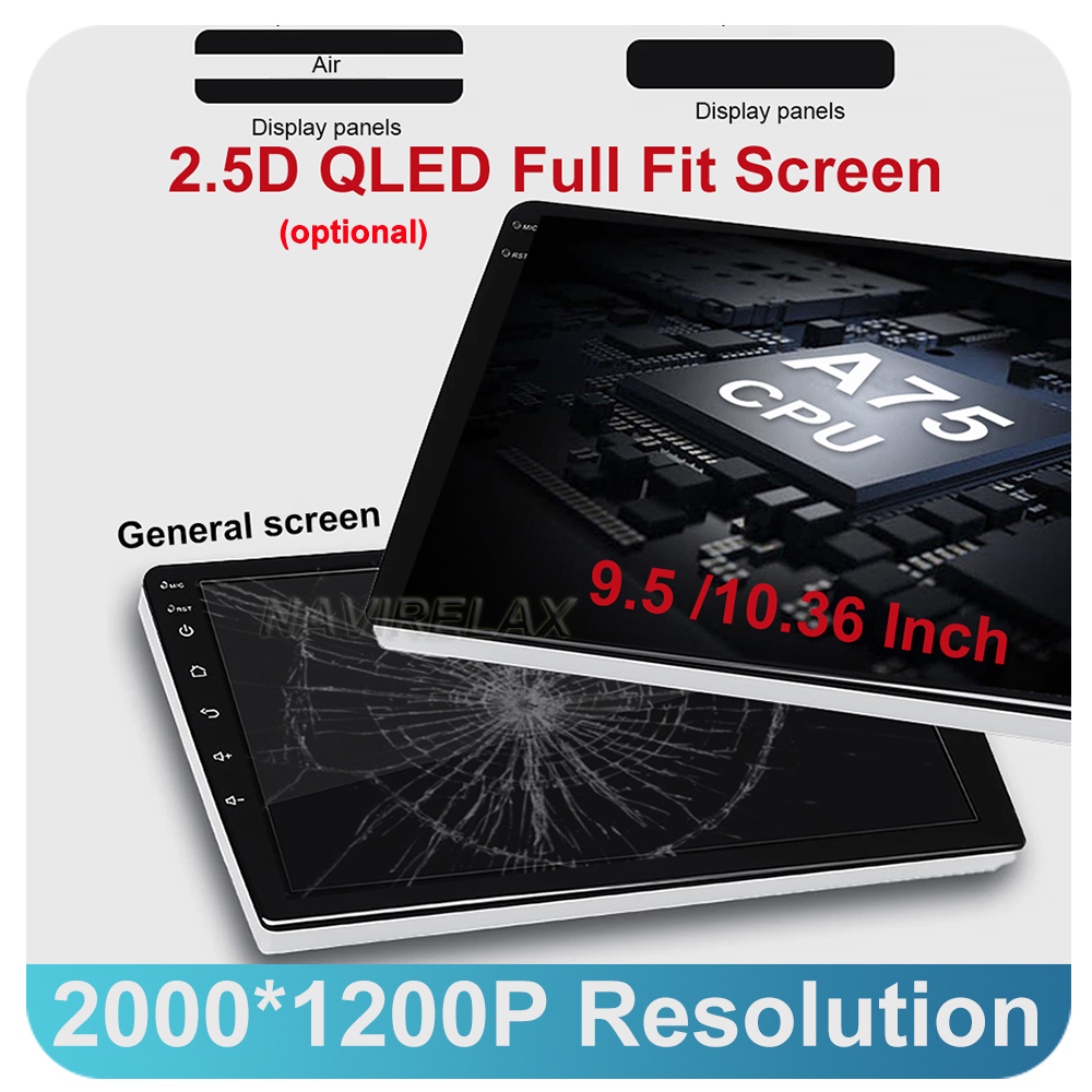 Android 13 Car Radio for Toyota Corolla Verso AR10 2004-2009 Multimedia Player 2Din Carplay Stereo Navi GPS Head Unit Audio QLED