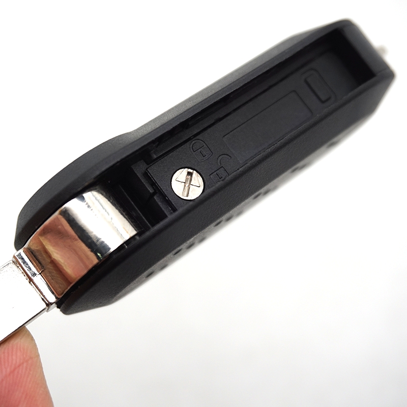 Xinyuexin 3 Buttons Flip Folding Car Key Shell for Fiat 500 Panda new Punto Bravo Ducato Peugeot 2025 Boxer Citroen Jumper Uncut Blade