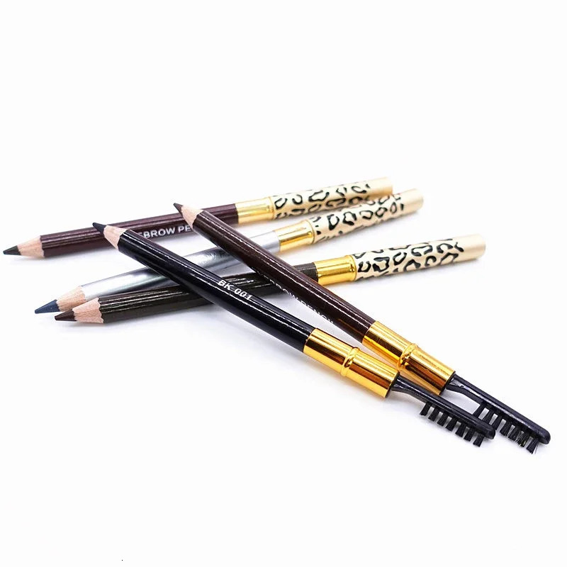EyeBrow Pencil Cosmetics Makeup Tint Natural Long Lasting Paint Tattoo Eye brow Waterproof Black Brown Eye Shadows Beauty Tool 240621