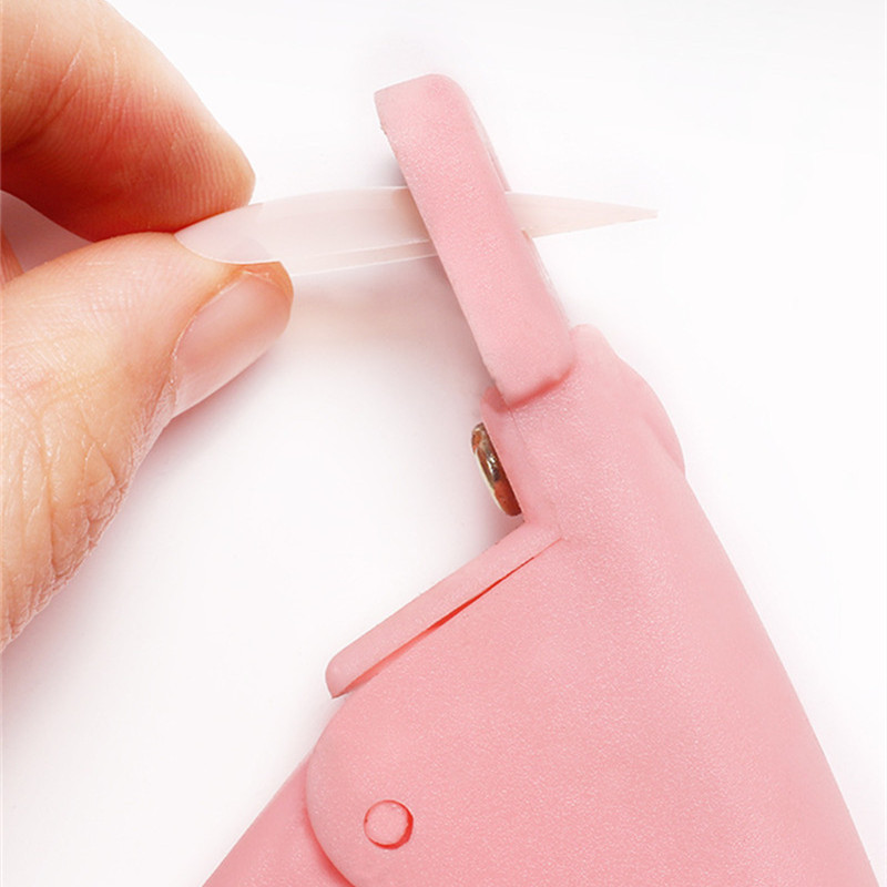 U-shaped Fake Nail Cutter Clippers Acrylic Gel Extend French False Nail Tips Cutter Knife Trimmers Straight Edge Manicure Tool