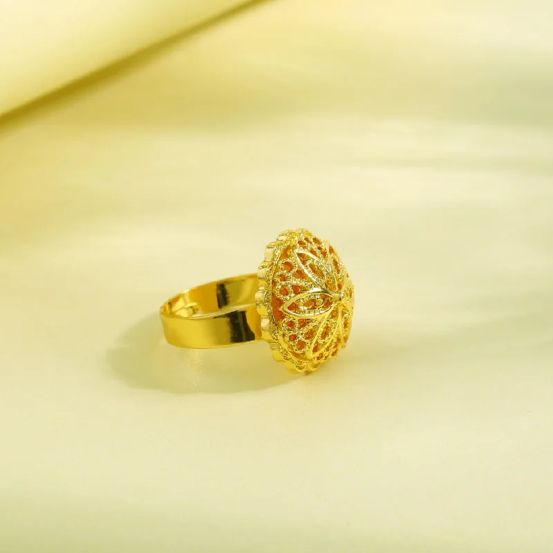 Shamty Women 3 Piece Jewelry Set Pure Gold Color Elegant Sophisticated Weddings And Special Ocns