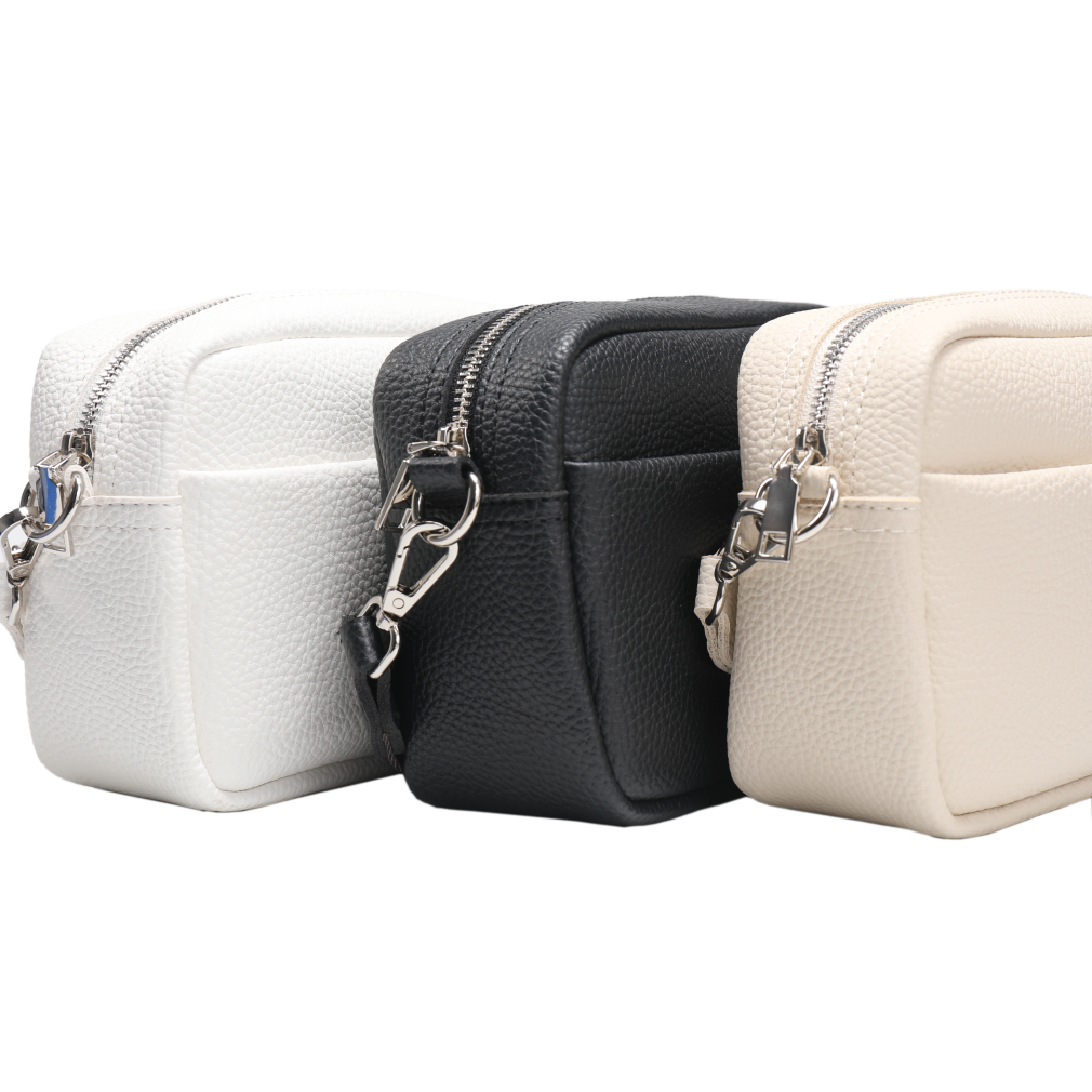 New Arrival Fashion Women's Small Crossbody Bag PU Leather Messenger Bag Zipper Handbag Purse Summer Travel Bag for Female