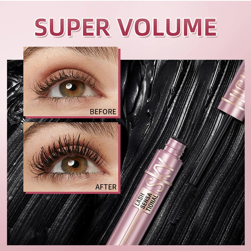 Natural Curling Mascara Quick Dry Smudge-proof Eyelash Cream For Party 240621