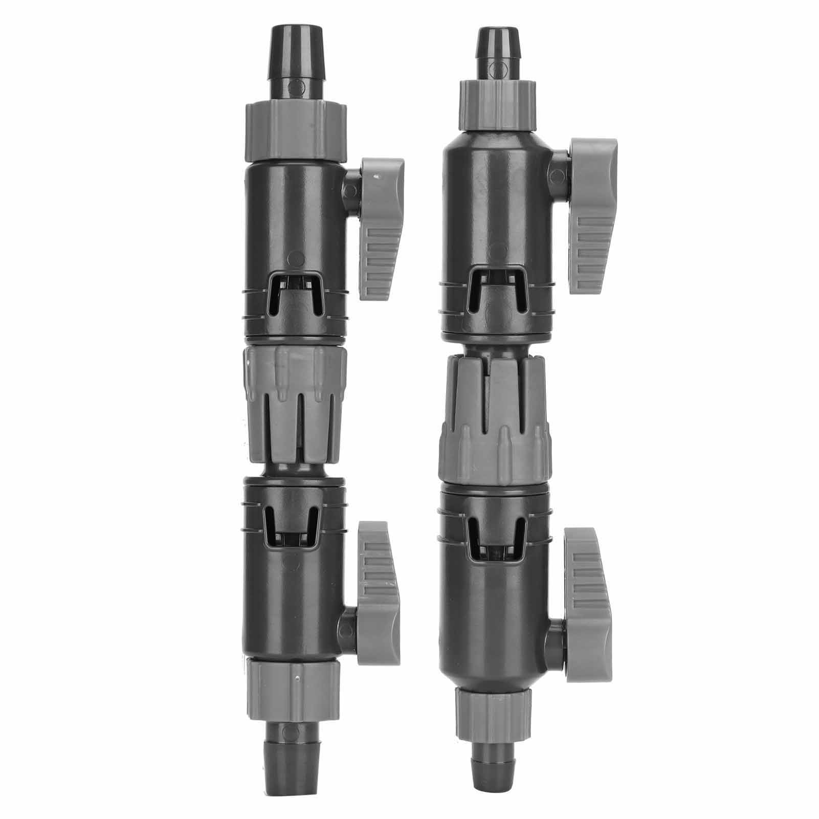 Aquarium Double Tap Connector Aquarium Water Control Valve Fish Hose Pipe Quick Release Double Tap Connector