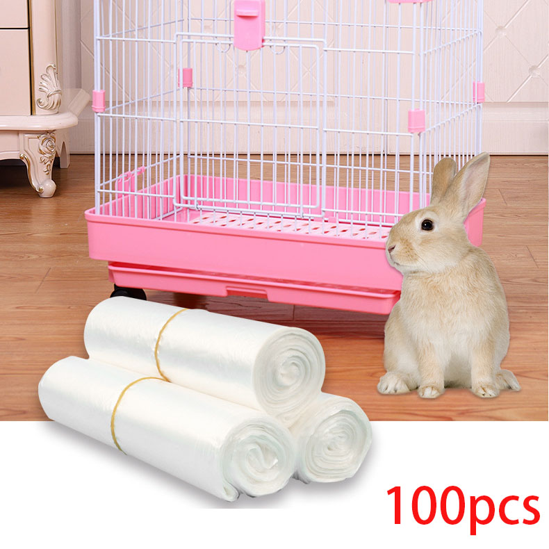 Pet Disposable Rabbit Cage Liner Plastic Bunny Cage Mat Cleaning Pad Hamster Dog Cage Replacement Diaper Universal Toilet Film