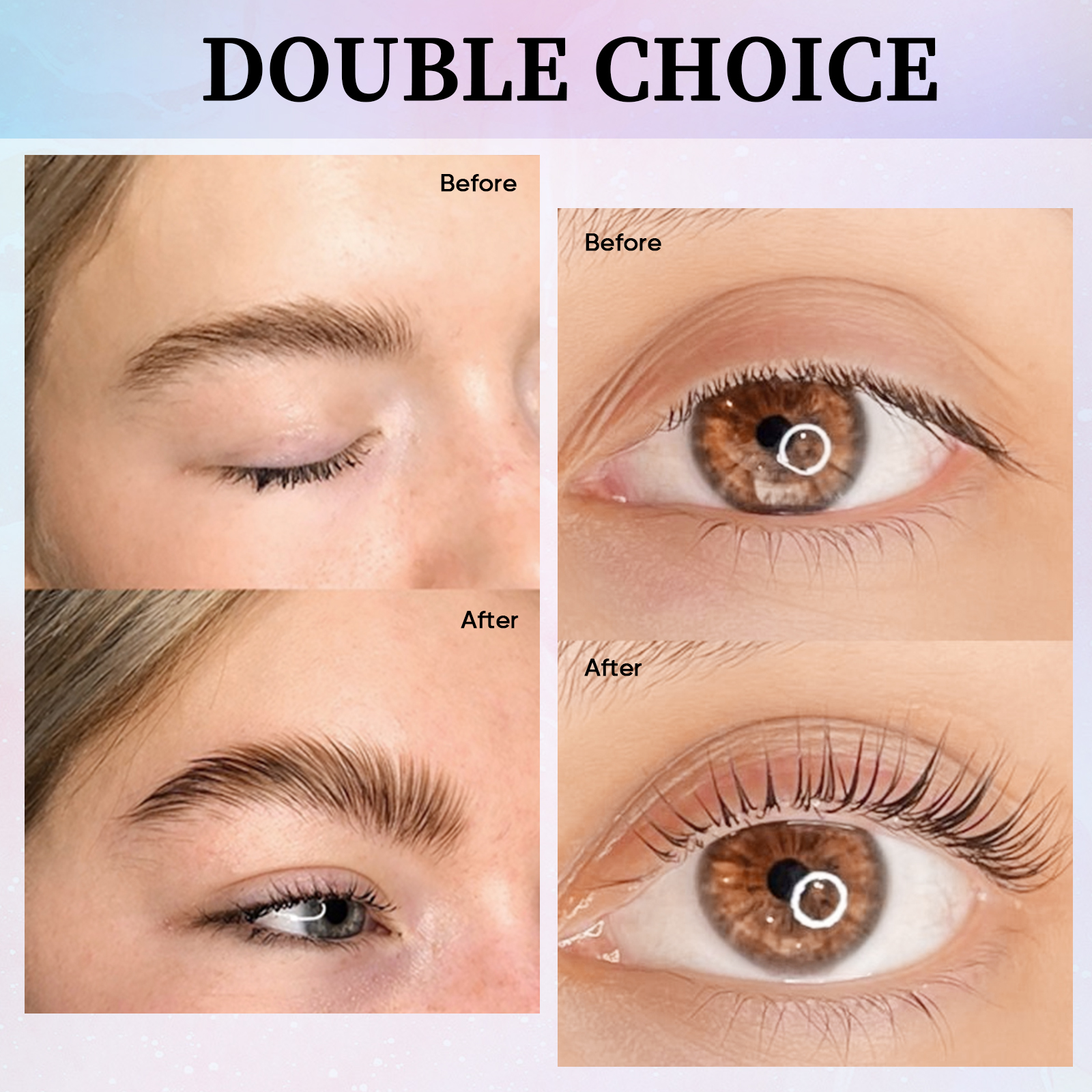 Libeauty 20 Pcs/Lot 8-12min Lash Lift Kit And Brow Lamination Kit 2 In 1 Sachet Perm Fixation Lotion Lash Lifting Makeup Tools