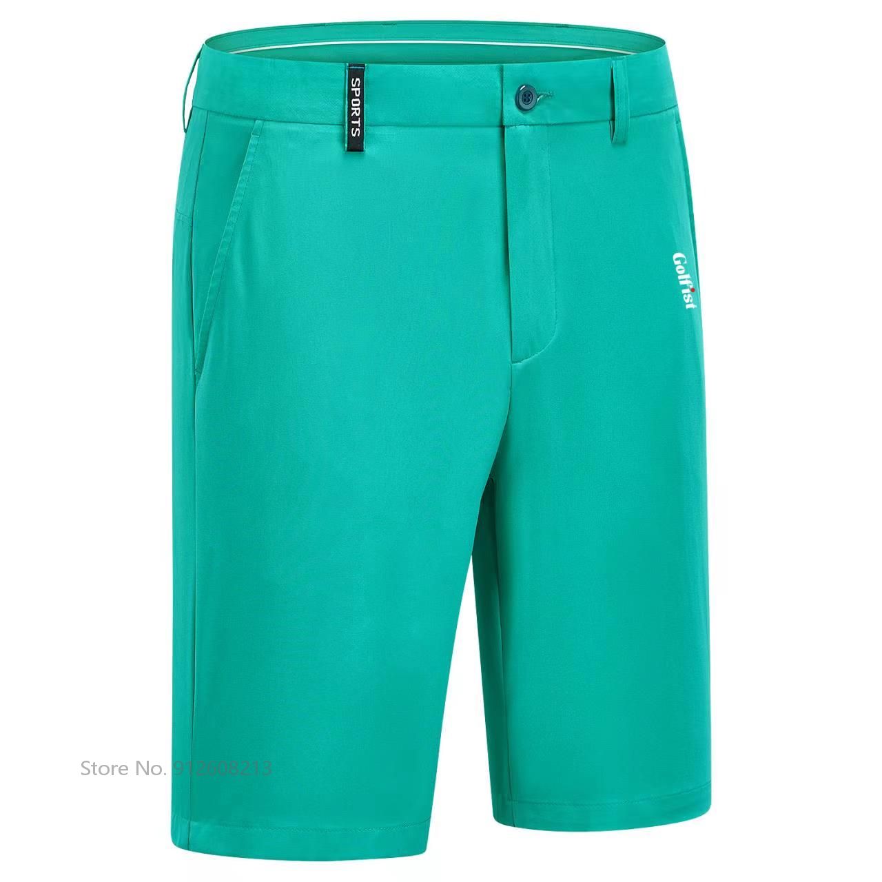 Golfist Men Golf Shorts Summer Breathable Golf Straight Shorts Male Stretch Sports Trousers Cooling Dry Fit Bottoms 2XS-3XL
