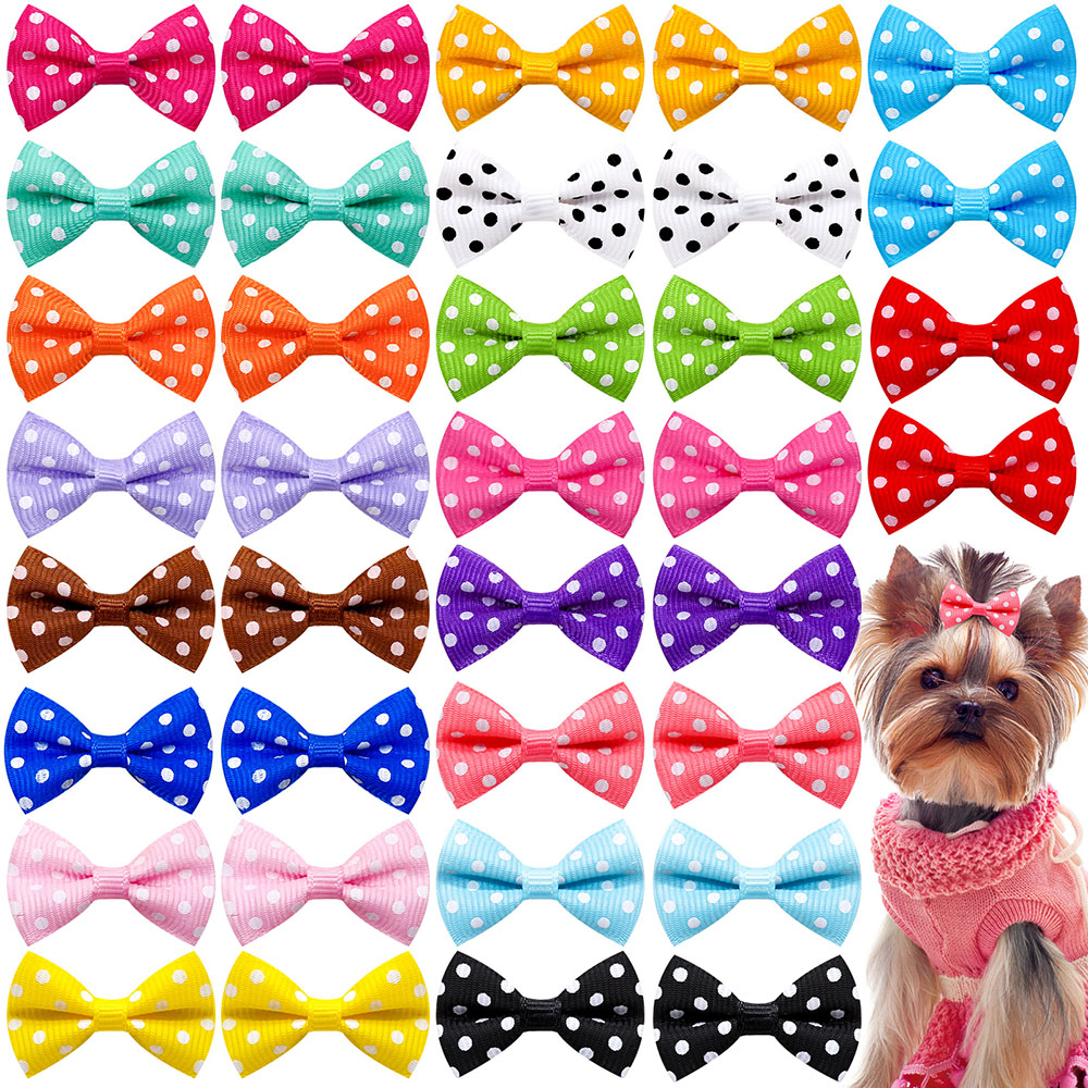 10PCS Pet Dog Hair Clips Fresh Summer Style Solid Colour Pet Hair Clip for Cute Medium Small Dog Cats Pet Removable Accessories