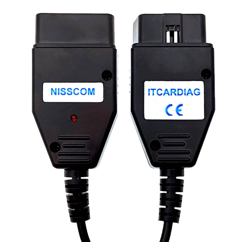 ITCARDIAG NISSCOM for Nissan & Infiniti OBD2 Diagnostic Tool for ECM BCM TCM ABS SRS Immobiliser Key Steering Angle Sensor Reset