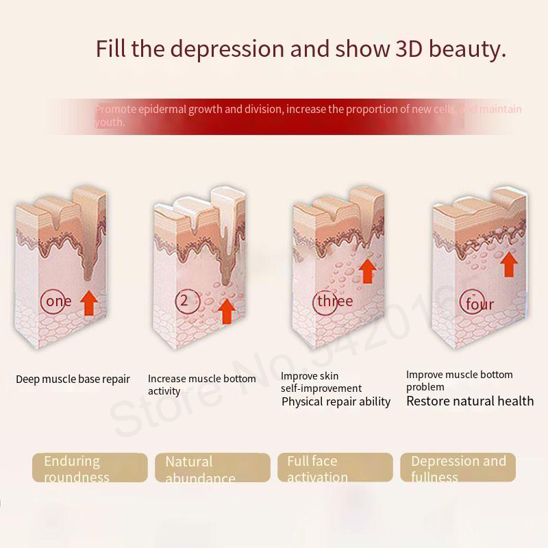 Korean Cosmetics Erythrocyte Freeze-dried Powde Stem Cells Facial Serum Fade Fine Lines Repair Acne Marks Anti-aging Skin Care