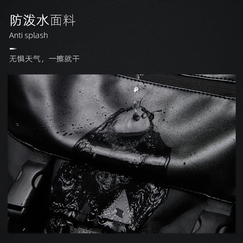 Messenger For Men Waterproof Large Crossbody Shoulder Men's Hip Hop Street Cycling Travel Multilayer Antitheft Design Bags H6.22#118 ddmy 584d