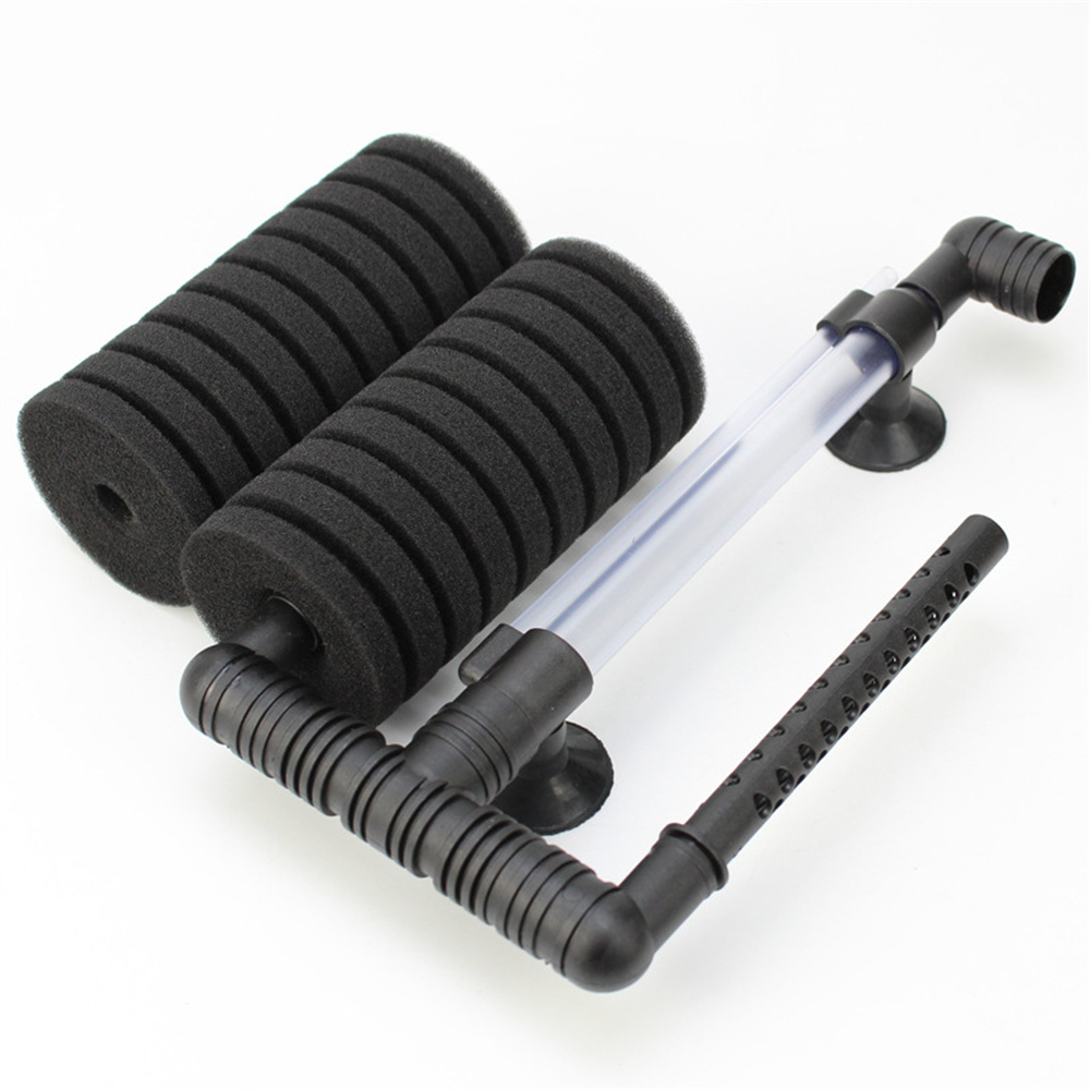 Bio Sponge Filter Fish Tank Filter Sponge Filter Aquarium Biochemical Sponge Filter Fish Tank Air Pump XY-2822