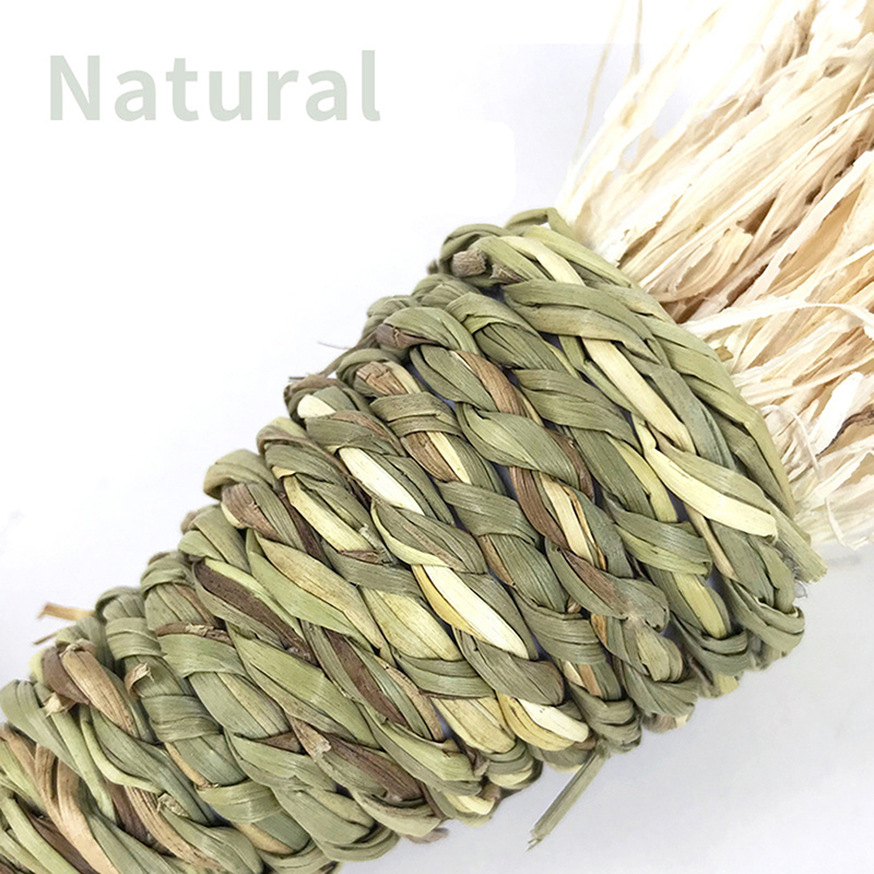 1pc Hamster Rabbit Chinchilla Molar Toy Rattan Bite Resistant Hamster Molar Toy