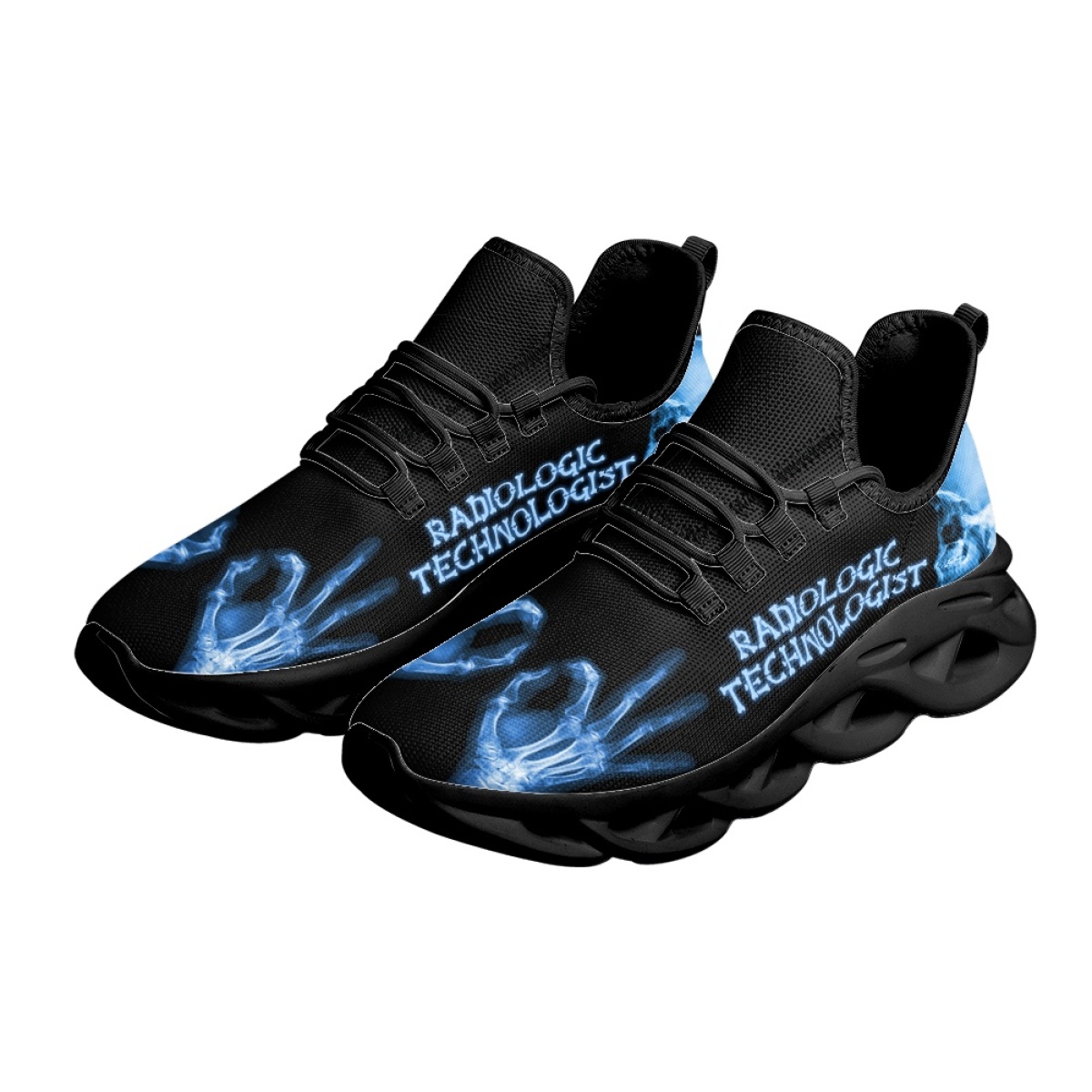 INSTANTARTS 2025 Men Sneakers Shoes Radiologic Technologist Blue Print Casual Men's Lightweight Flats Footwear new Zapatillas Hombre 2023