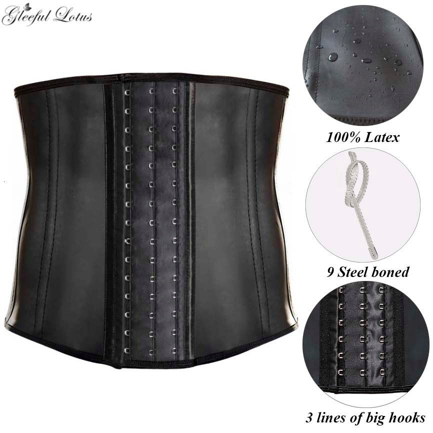 Men Shapewear Modeling Strap Male Slimming Belt Abdominal Binder Body Shaper Latex Waist Trainer Corset For Slimming Underwear