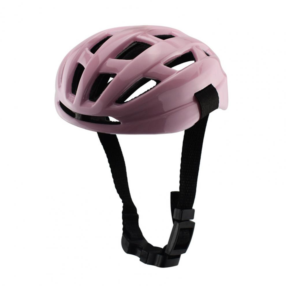 Durable Pet Helmet Buckle Adjustment Prevent Collision Fine Workmanship Integrated Design Dog Motorcycle Helmet