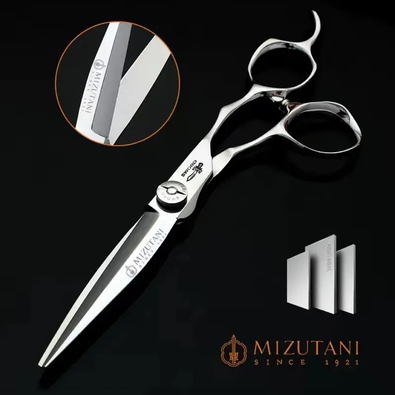 Mizutani Hairdressing Scissors VG10 6-6.3Inch Thinning Barber Tools 240621