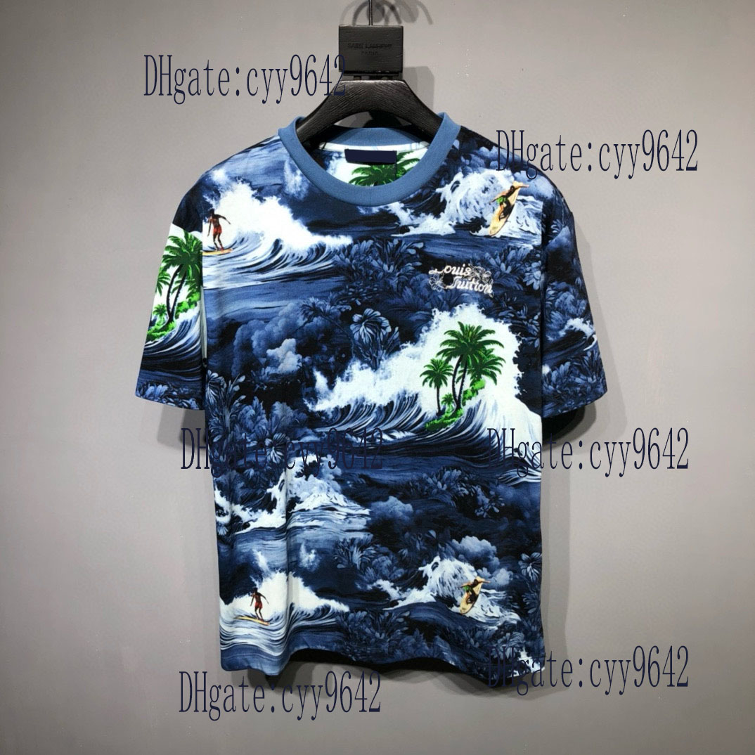 Men's Plus Tees & Polos letter knitted sweater in autumn / winter knitting machine e Custom detail crew neck cotton t-shirts 3t4