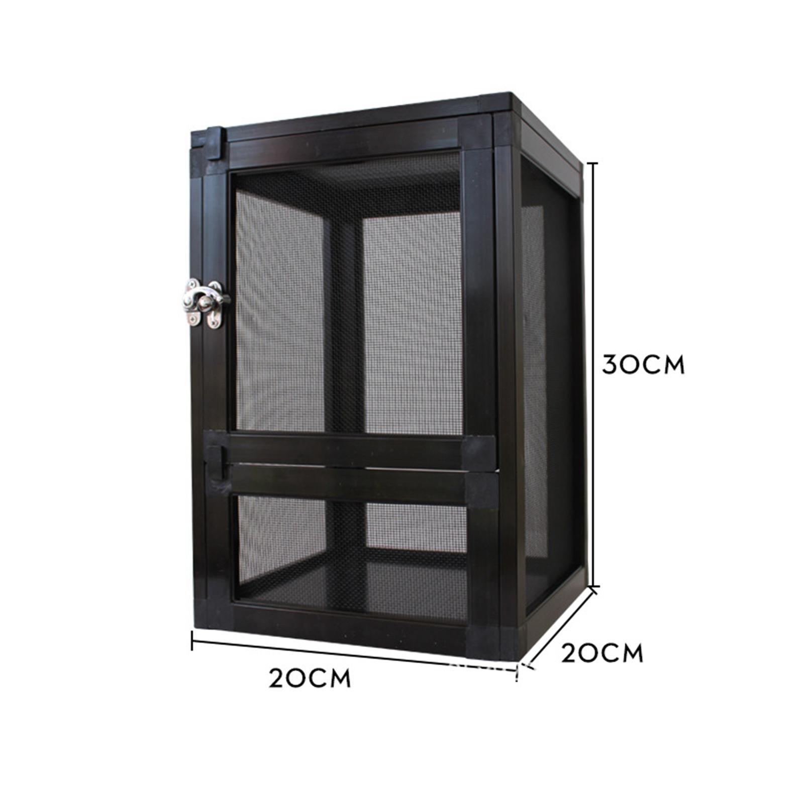 Air Screen Cages Container Case Reptile Cage Breeding Box Reptiles Habitat for