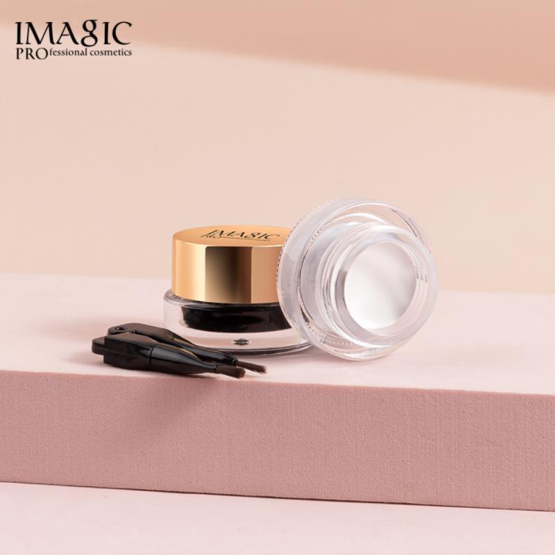 Black White Eye Makeup Eyeliner Cream Fast Drying Smooth Eyeliner Gel Cosmetic Waterproof Non-smudge Easy To Wear Korean Makeup