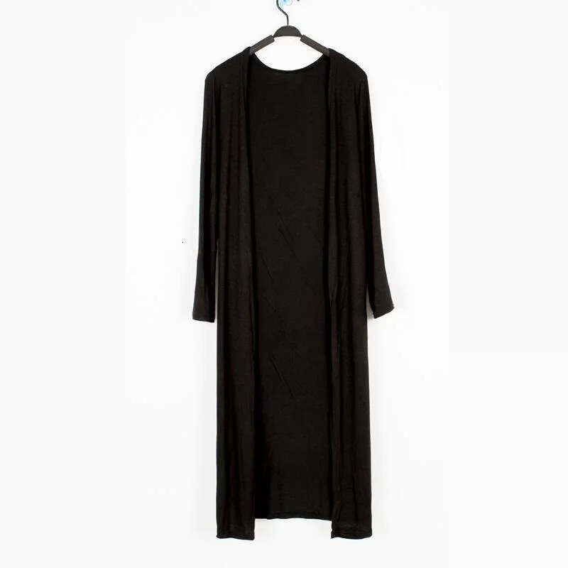 Summer Autumn 12 Colors Women Modal Long Cardigan Female Cotton Sweater Cardigans Sleeve Casual Coat Ladies Outerwear 240617
