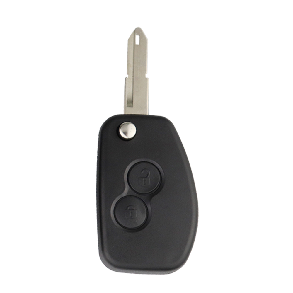 YIQIXIN VAC102 Ne72 Modified Key Shell For Renault 2025 Dacia Modus Duster Clio Espace Flip Folding Remote Car 2 Buttons new Uncut Case