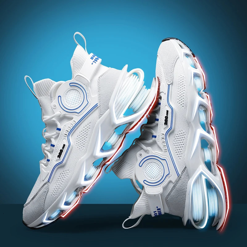 Summer Mens Running High-quality Mesh Lace-up Sports Tennis Shoes Breathable Outdoor Marathon Sneakers Men 240621
