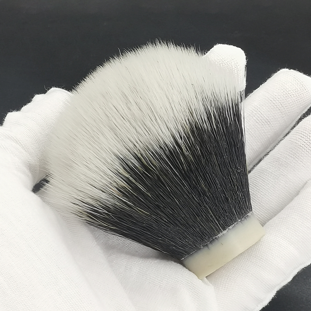 Boti Brush-2024 New Tuxedo Thick Hair 6th Synthetic Knot Bulb Shape Beard Brush Shaver Wetshaving Razor accessory