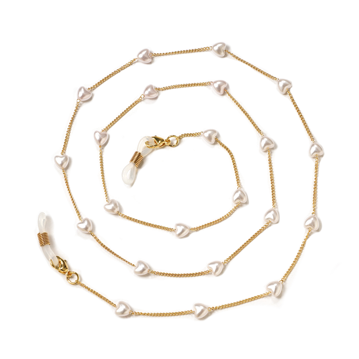 Pearls Sunglasses Chains Gold Eyeglasses Chains Women Sunglasses Holder Necklace Eyewear Retainer Accessories