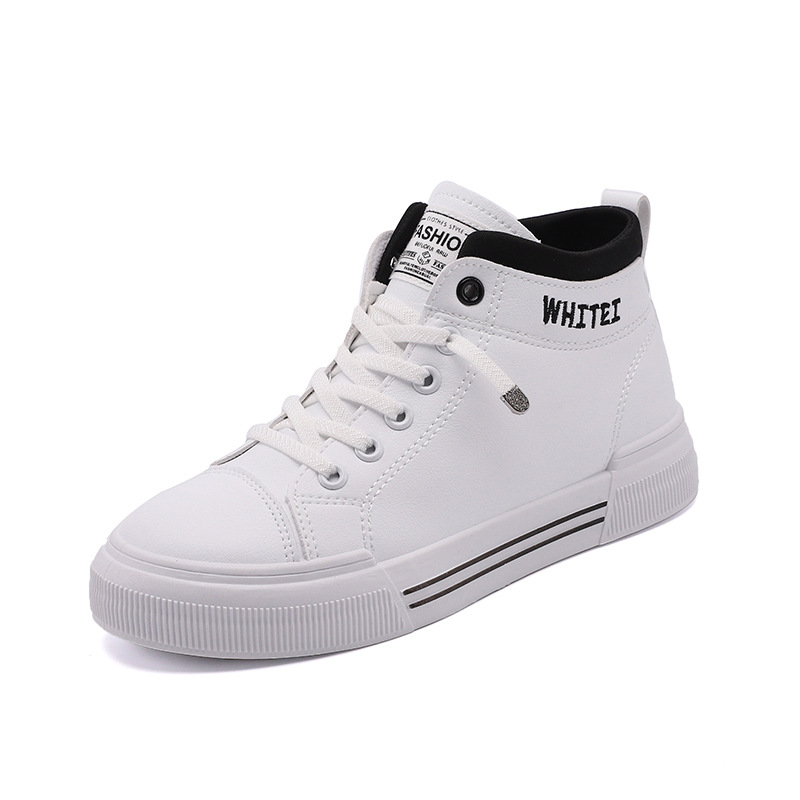 Fashion Women's High-top Breathable Sneakers 2023 Trend White Flat Casual Sports Designer Running Shoes for Woman Tennis Ladies 2f78