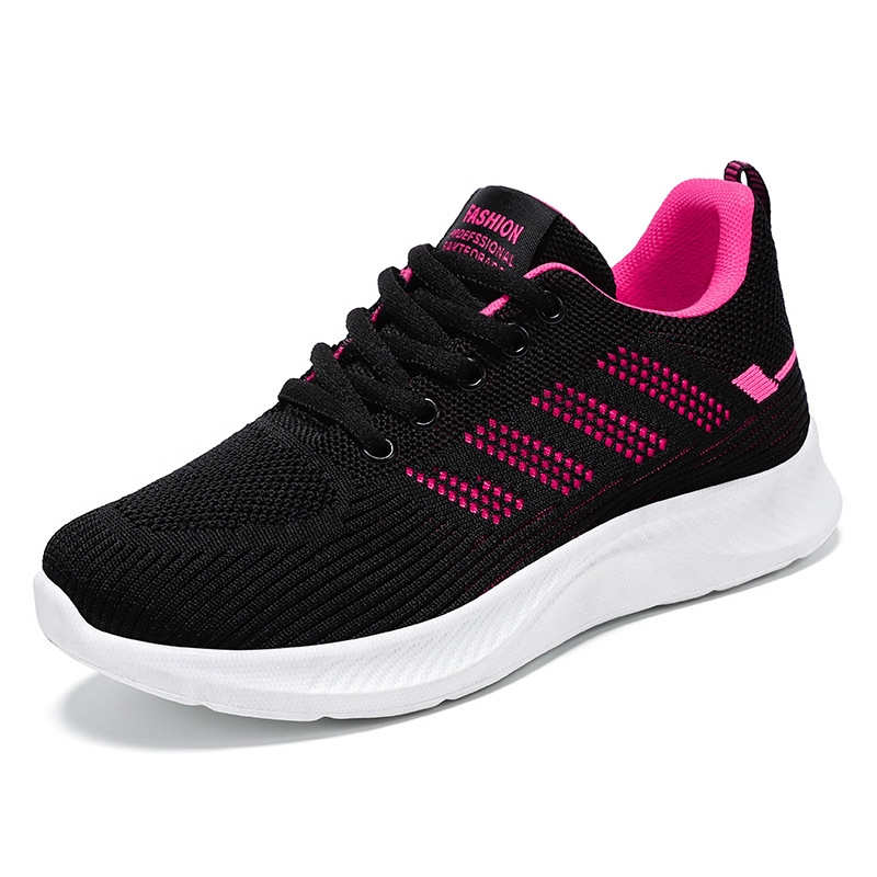 Womens sports breathable casual soft soled running shoes free of shipping