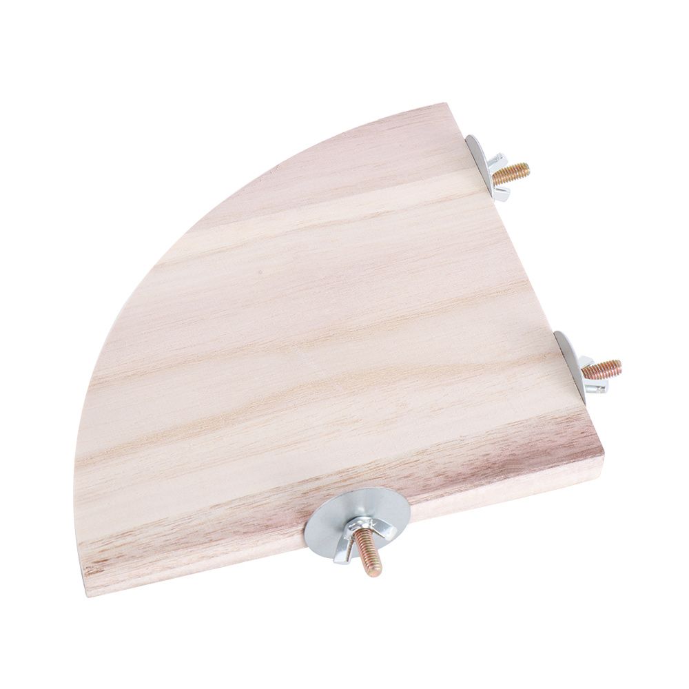 Branch Hamster For Bird Cage Pet Supplies Pet Bird Parrot Wood Platform Station Board Perches Stand Rack Toy