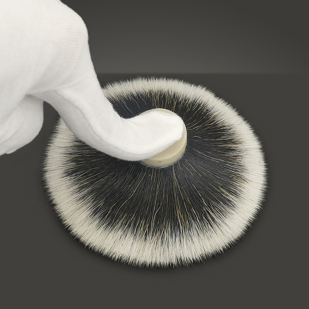 Boti Brush-2024 New Tuxedo Thick Hair 6th Synthetic Knot Bulb Shape Beard Brush Shaver Wetshaving Razor accessory