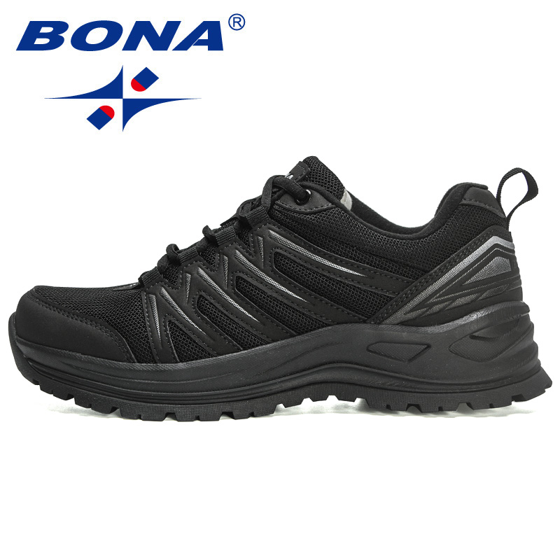2022 BONA New Designers Hiking Outdoor Mountain Boots Men Climbing Shoes Walking Footwear Man New atos De Hombre Comfort f283