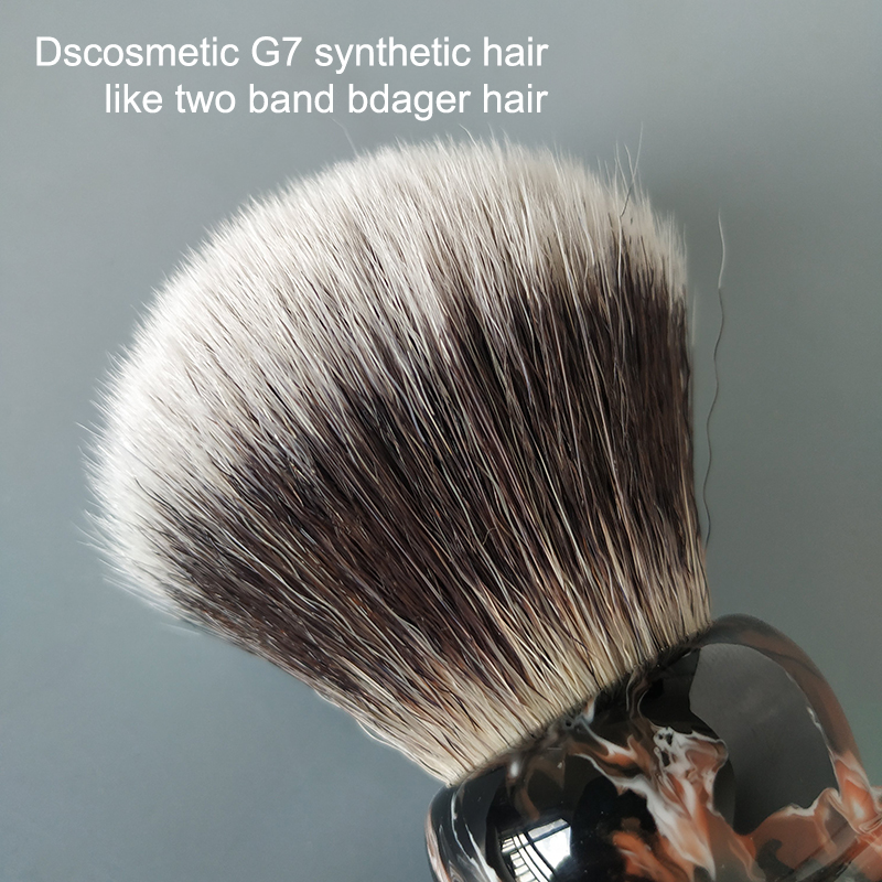 Dscosmetic 30mm Peking Opera G7 synthetic hair shaving brush for man shaving brush