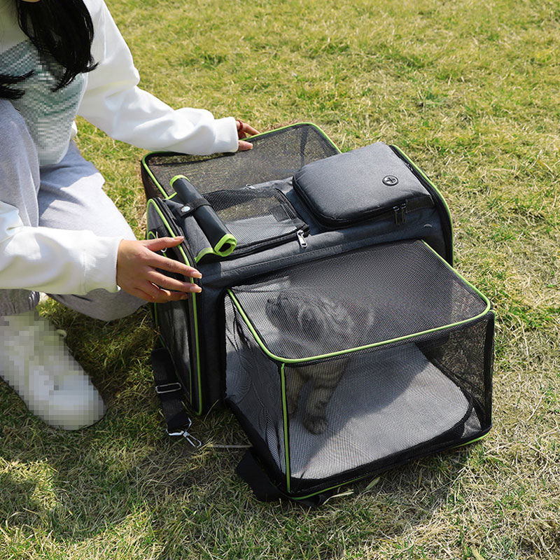 Portable Pet Shoulder Bag Cat Carrier Breathable Puppy Cat Bag Outdoor Travel Backpack Pet Dog Cat Transport Carrying Handbag