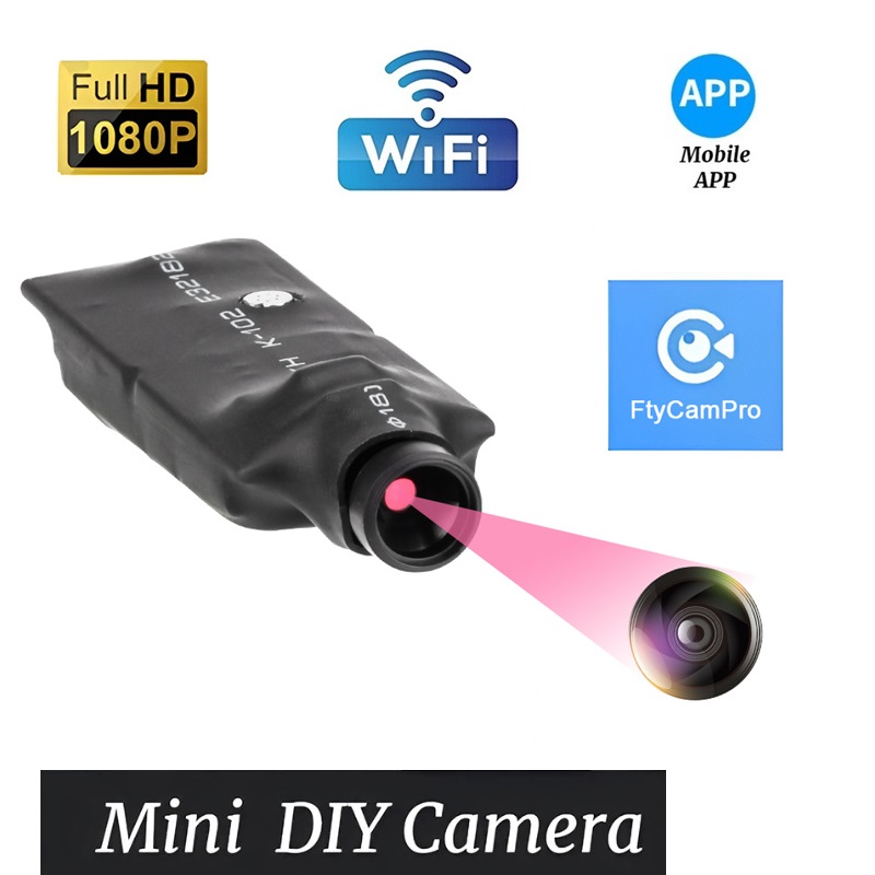 DIY WIFI IP Mini Camera DV 1080P P2P Kamera Video Recorder Home Security Micro Camcorder Remote Monitor