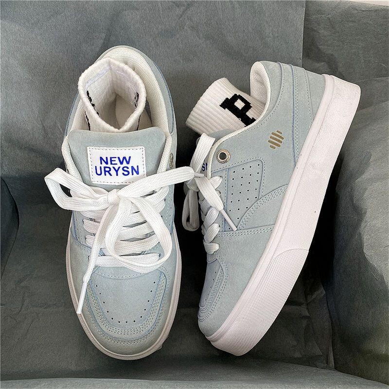 Ddmysports New Small Crowd China Chic Ins Ice Blue Skateboard Women S Chic American Casual Shoes Spring OUTDOOR