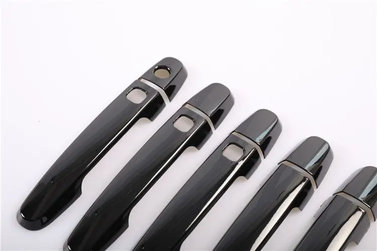 For Toyota RAV4 RAV 4 2025 2006 2007 2008 2009 2010 2011 new 2012 2013 Gloss Black Chrome Car Door Handle Covers Styling Accessories