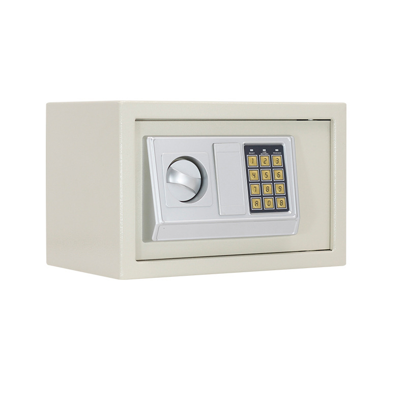 Safe Box Digital Electronic Security Keypad Small Safe Lock Box Keys Electronic Security Box for Home Office Travel Business