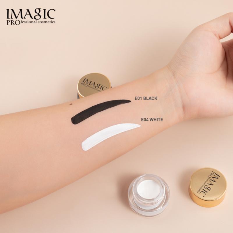 Black White Eye Makeup Eyeliner Cream Fast Drying Smooth Eyeliner Gel Cosmetic Waterproof Non-smudge Easy To Wear Korean Makeup